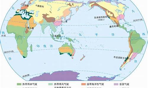 世界上的主要气候类型及其特点_世界上的主